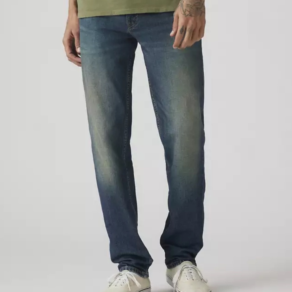 L511™ SLIM FIT MEN'S JEANS Size W31 - L32 Dark Wash New With Tags